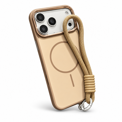 Metal Lens Frame MagSafe Lanyard Case for iPhone – product view 4