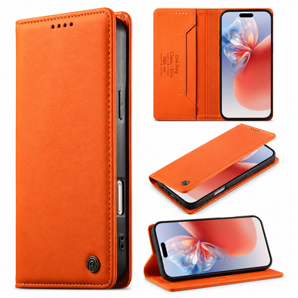 Magnetic Flip RFID Wallet Case for iPhone – product view 3