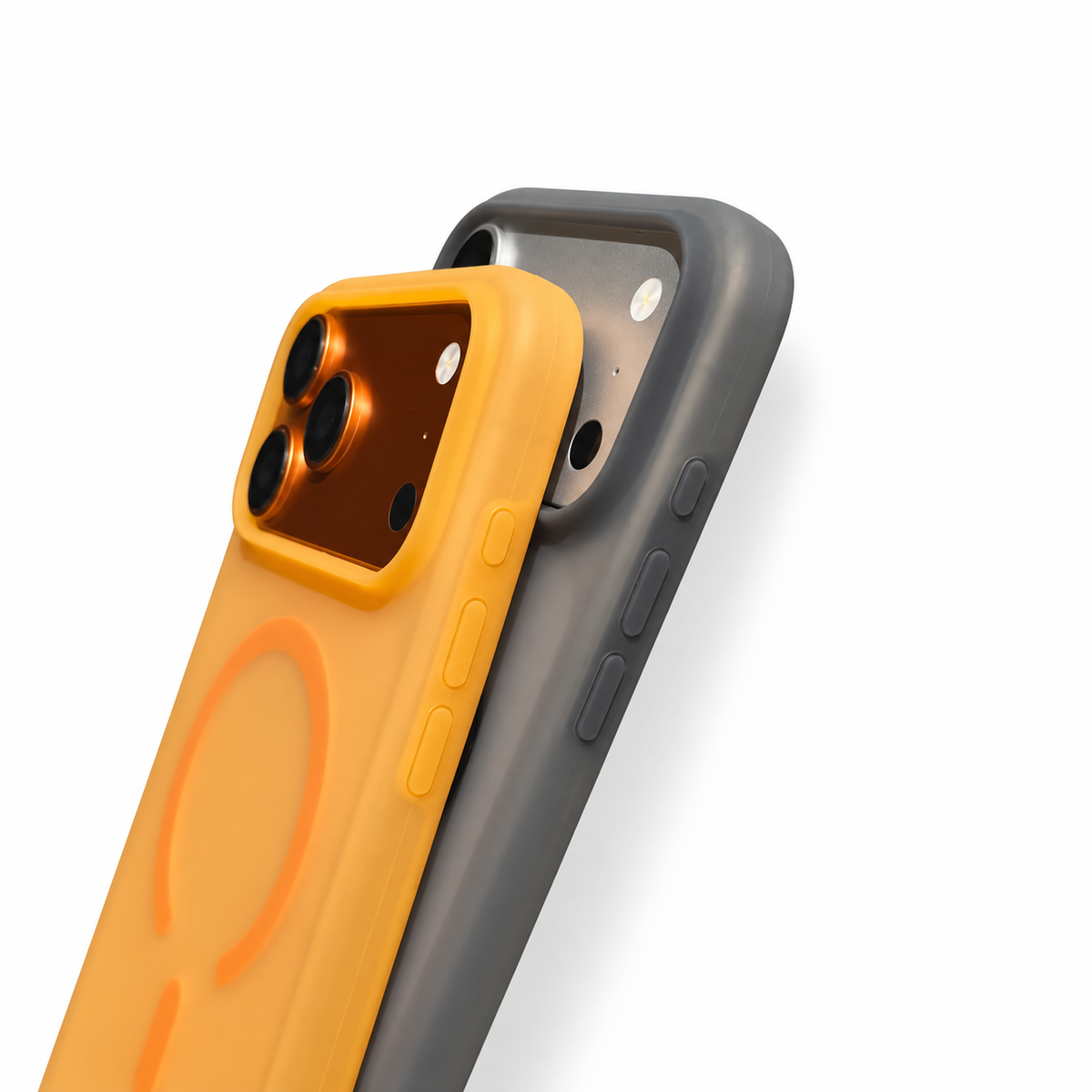 Frosted Colour MagSafe Case for iPhone