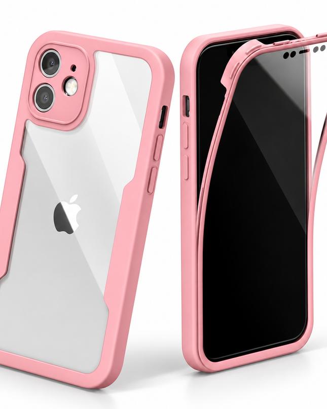 360° Clear Full Protection Case for iPhone – product view 2