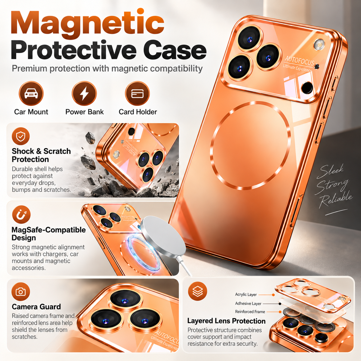 Matte Nano MagSafe Case for iPhone