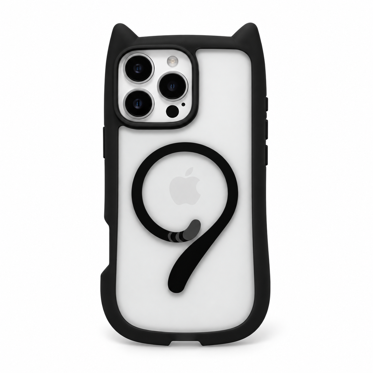 3D Cat Ear MagSafe Case for iPhone