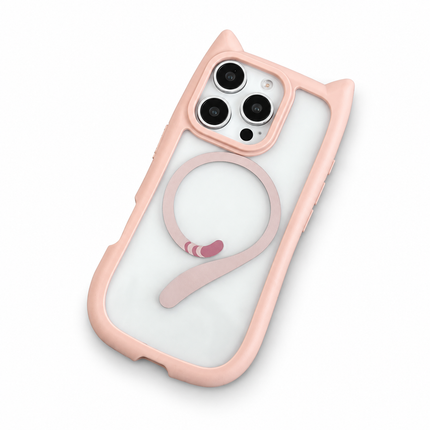 3D Cat Ear MagSafe Case for iPhone – product view 1