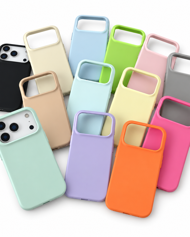 Candy Colour Silicone Case for iPhone – product view 1