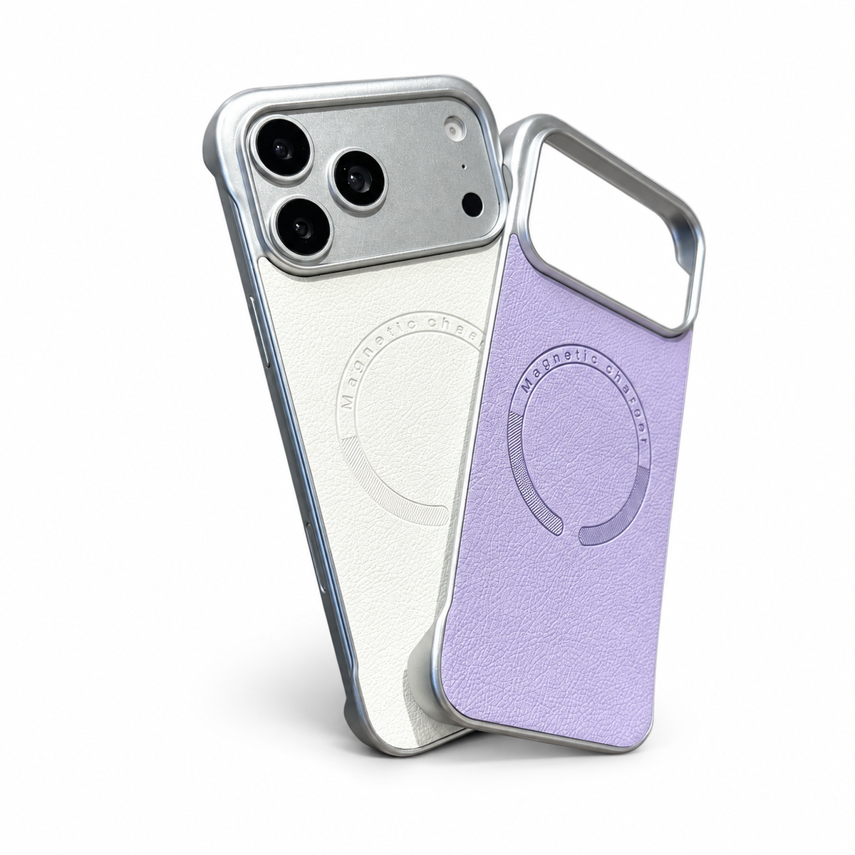 Borderless Leather MagSafe Case for iPhone