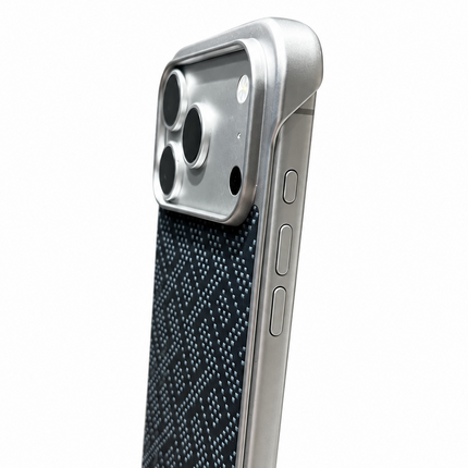 Kevlar Texture Magnetic Bumper Case for iPhone – product view 3