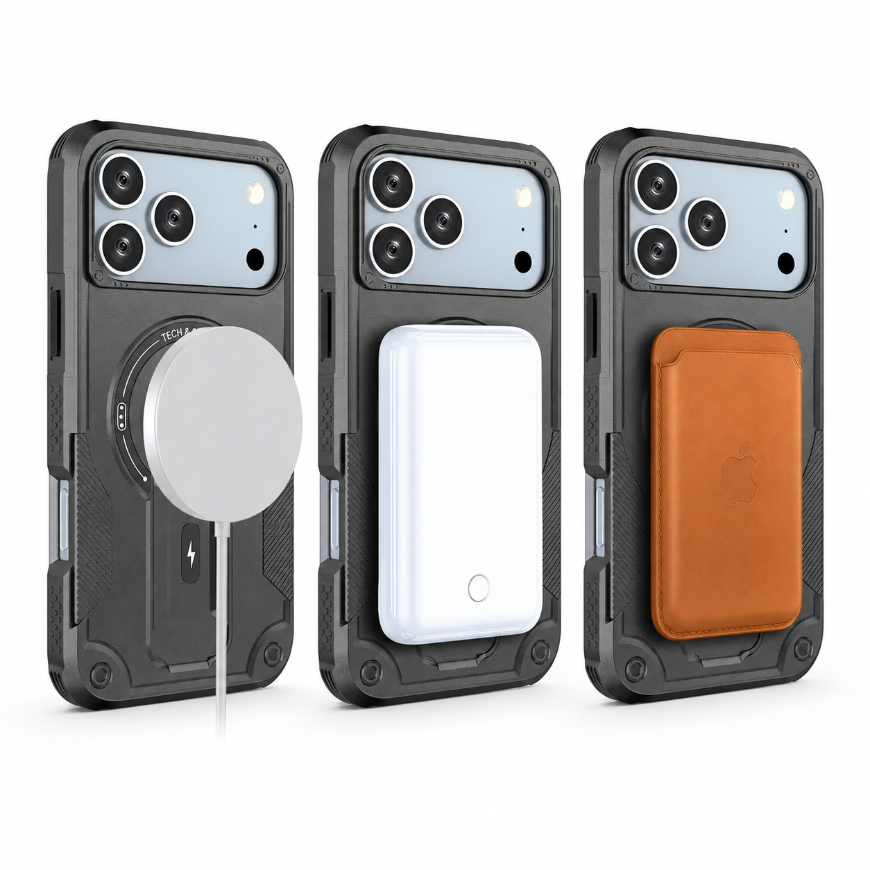 Magnetic Holder Stand Case for iPhone