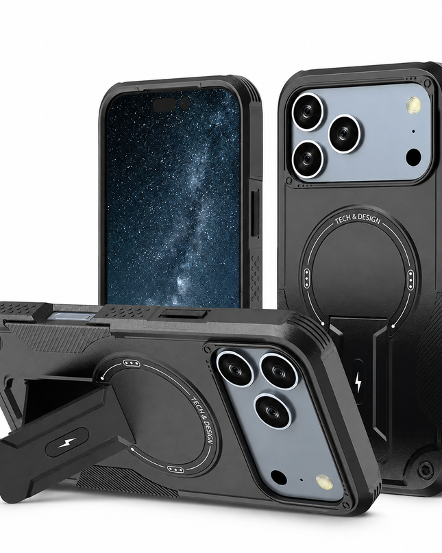 Magnetic Holder Stand Case for iPhone – product view 4