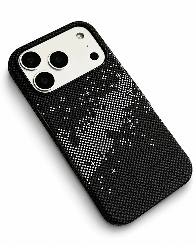 Carbon Fibre Magnetic Case for iPhone – product view 4