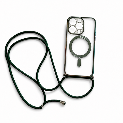 Electroplated Lanyard Magnetic Case for iPhone – product view 7