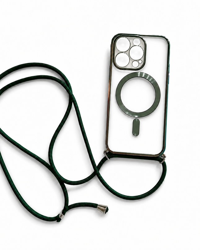 Electroplated Lanyard Magnetic Case for iPhone – product view 7