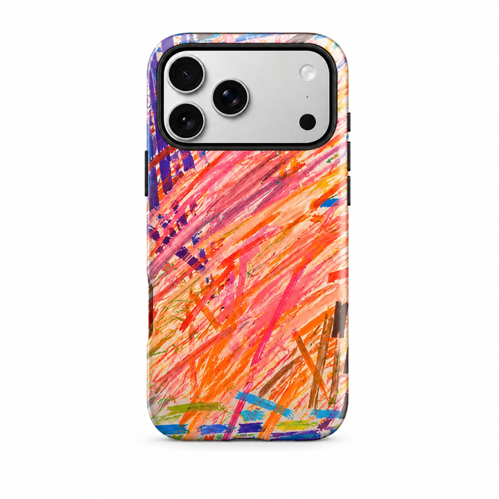 Dual-Layer Art MagSafe Case for iPhone