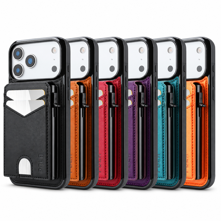 2-in-1 Detachable Magnetic Wallet Case for iPhone