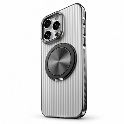 Corrugated Magnetic Ring Stand Case for iPhone – product view 6