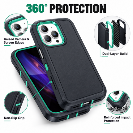 3-in-1 Heavy-Duty Protection Case for iPhone – product view 1