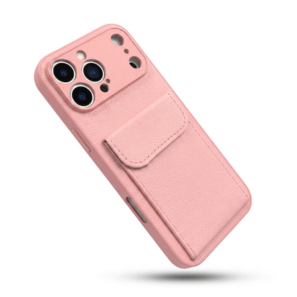 Leather Card Holder Stand Case for iPhone – product view 9