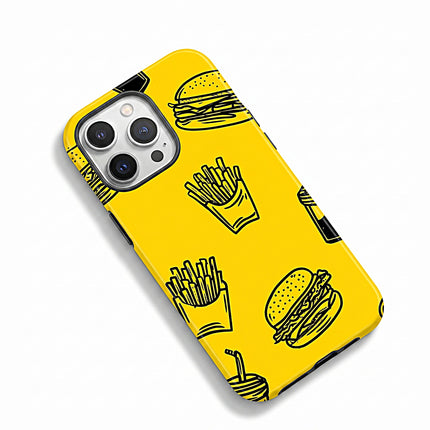 Hamburger Illustration MagSafe Case for iPhone – product view 5