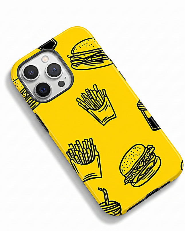 Hamburger Illustration MagSafe Case for iPhone – product view 5