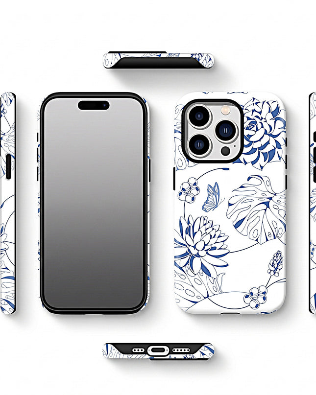 Floral Print 2-in-1 MagSafe Case for iPhone – product view 4