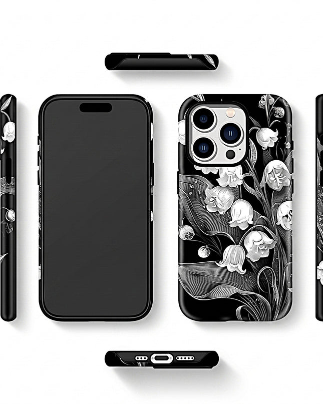 Floral Double-Layer MagSafe Case for iPhone – product view 4