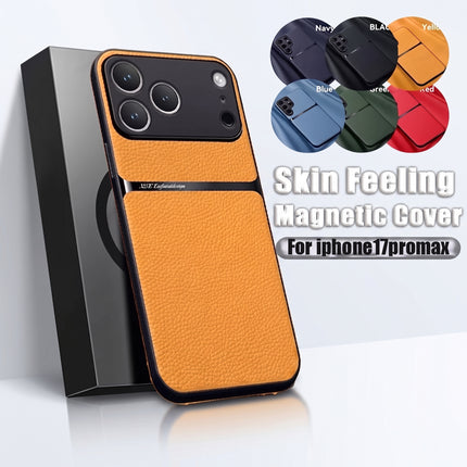 Faux Leather Magnetic Case for iPhone – product view 9
