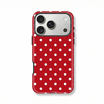 Circular Dot Double-Layer Case for iPhone – product view 1