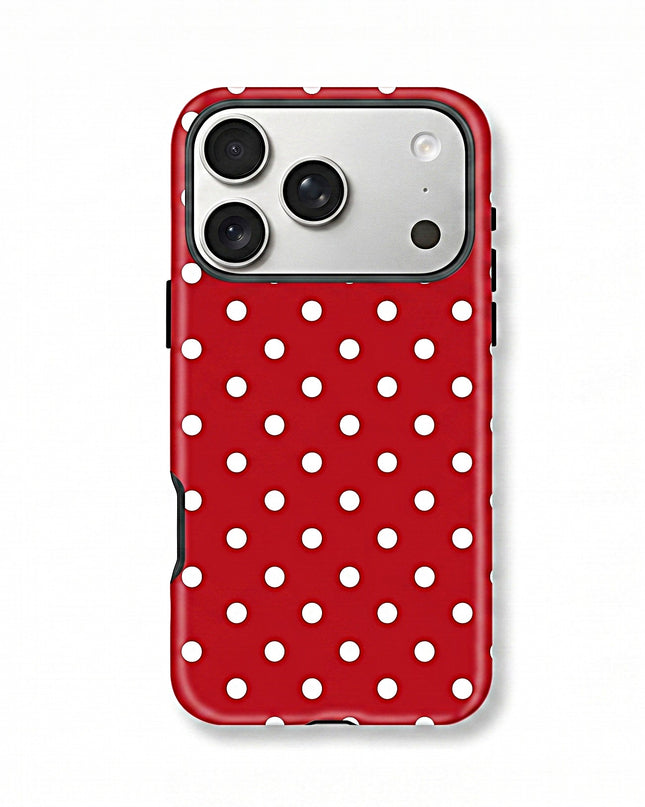 Circular Dot Double-Layer Case for iPhone – product view 1