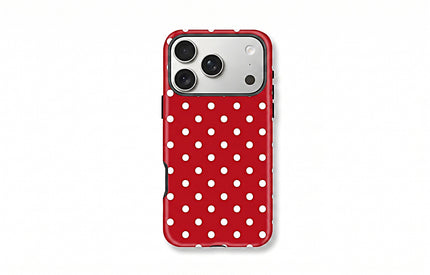 Circular Dot Double-Layer Case for iPhone – product view 1