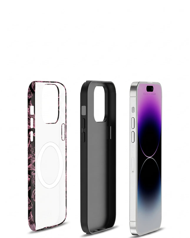 Floral Print MagSafe Case for iPhone – product view 3