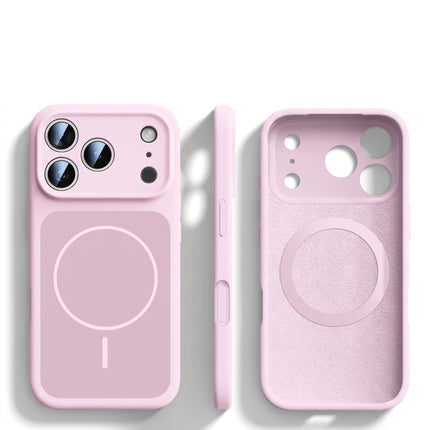 AI Button Liquid Silicone MagSafe Case for iPhone – product view 15