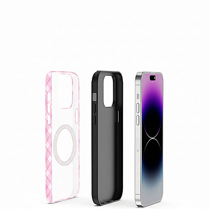 Grid Pattern MagSafe Case for iPhone – product view 3
