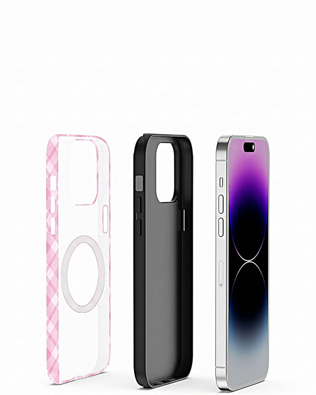 Grid Pattern MagSafe Case for iPhone – product view 3