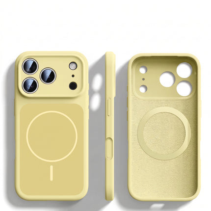 AI Button Liquid Silicone MagSafe Case for iPhone – product view 8