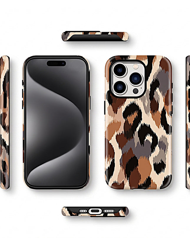 Leopard Pattern MagSafe Case for iPhone – product view 4