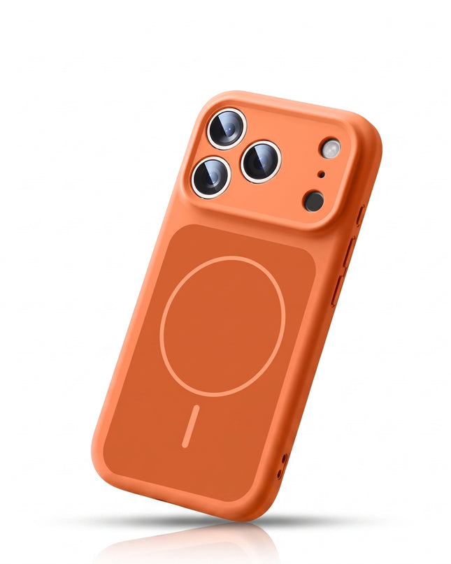 AI Button Liquid Silicone MagSafe Case for iPhone – product view 1