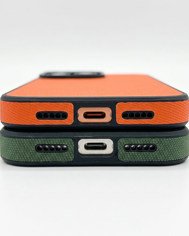 Tech-Woven Patch Magnetic Case for iPhone – product view 3