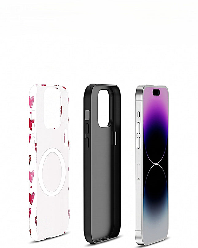 Love Heart Magnetic Case for iPhone – product view 3