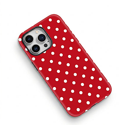 Circular Dot Double-Layer Case for iPhone – product view 5