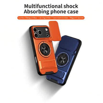 360° Ring Stand Camera Cover Case for iPhone – product view 1