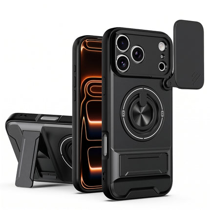 360° Ring Stand Camera Cover Case for iPhone – product view 8