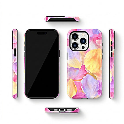 Floral Double-Layer Acrylic iPhone Case – product view 4