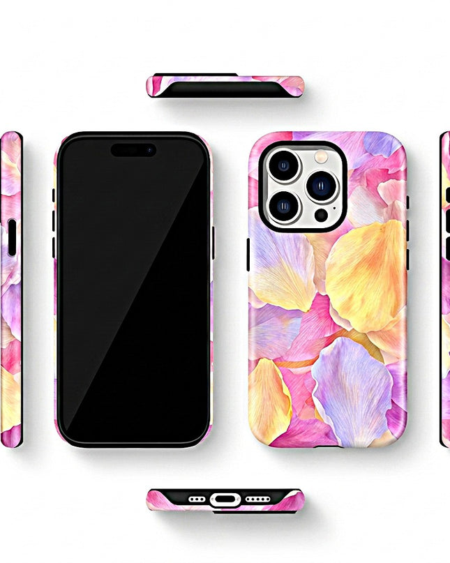 Floral Double-Layer Acrylic iPhone Case – product view 4
