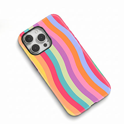 Rainbow Lines MagSafe Case for iPhone – product view 5