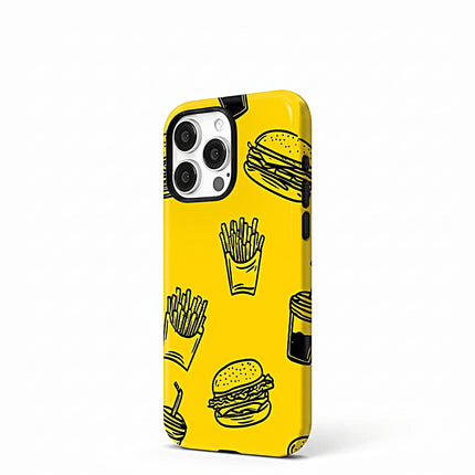Hamburger Illustration MagSafe Case for iPhone – product view 2