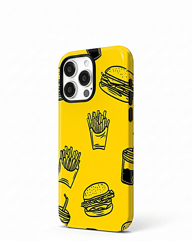 Hamburger Illustration MagSafe Case for iPhone – product view 2