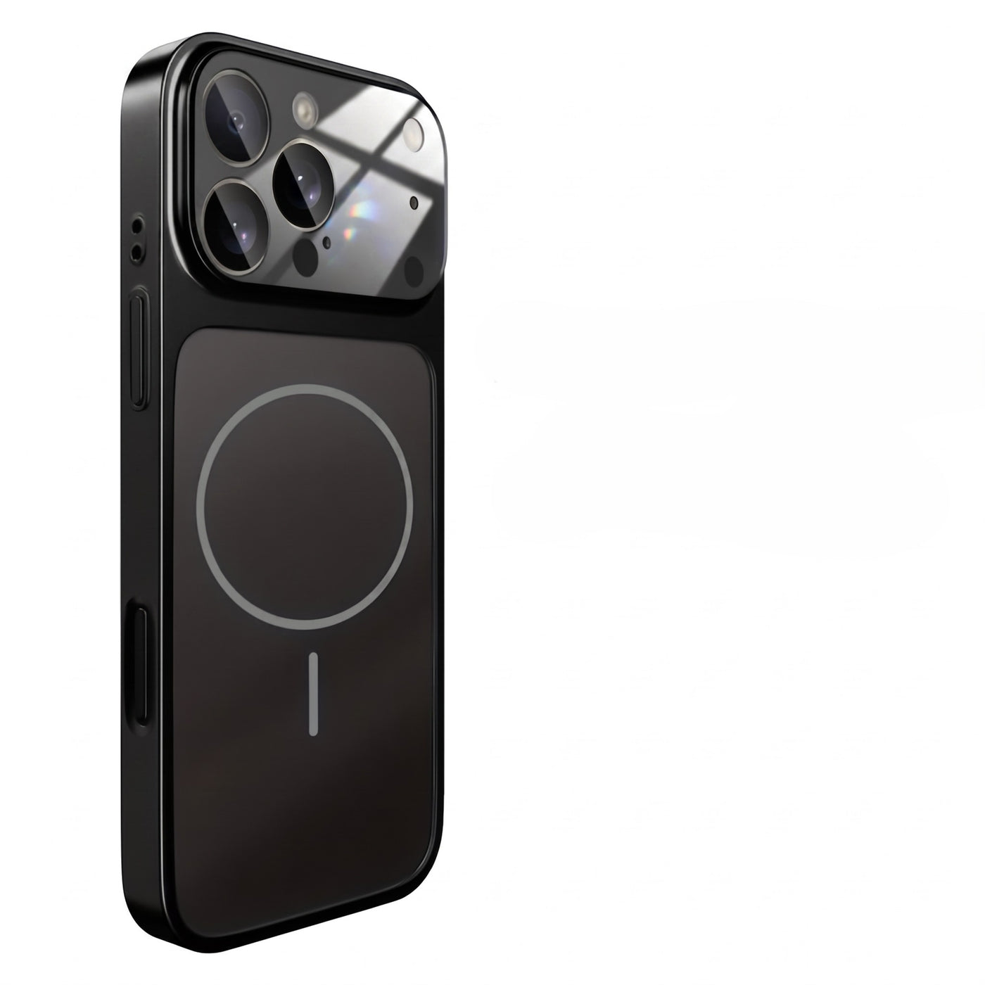 Frosted Mirror Lens Case for iPhone