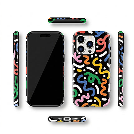Colourful Lines MagSafe Case for iPhone – product view 4