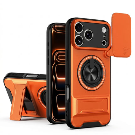 360° Ring Stand Camera Cover Case for iPhone – product view 7