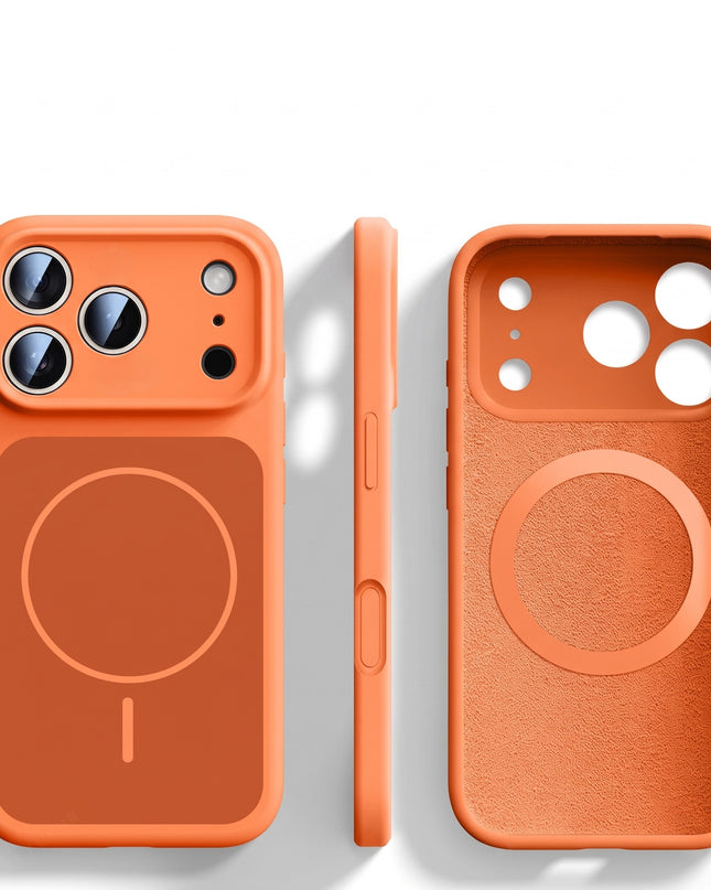 AI Button Liquid Silicone MagSafe Case for iPhone – product view 5
