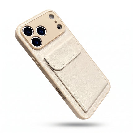 Leather Card Holder Stand Case for iPhone – product view 10